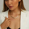 14K Gold/Silver Plated Snake Chain Necklace Herringbone Necklace Gold Choker Necklaces for Women Beauty Coquette