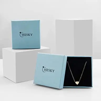 14k Gold Plated Necklace Dainty Pearl Choker Chain Link Chunky Minimalist Simple Necklace Jewelry Gift for Women Beauty Coquette